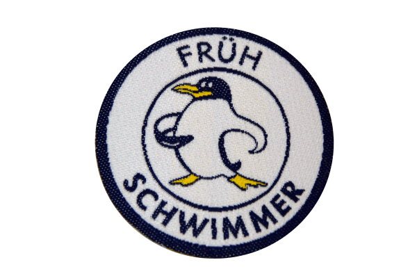 Fr&uuml;hschwimmer Stoffabzeichen klein