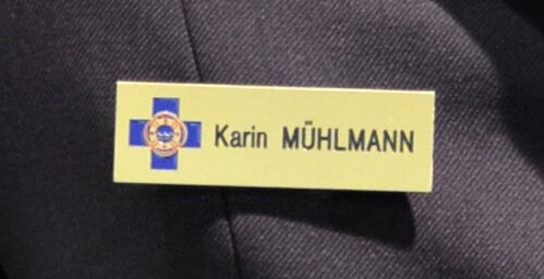 Namensschild f&uuml;r Uniform