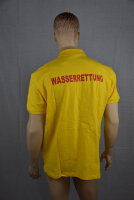 Polohemd Herren gelb Baumwolle