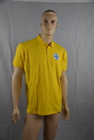 PolohemdDamen gelb Baumwolle