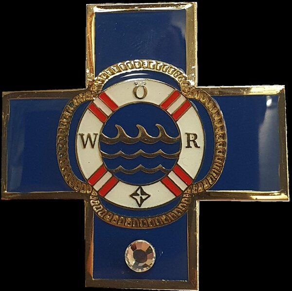 Blaues Kreuz Uniform mit Diamant