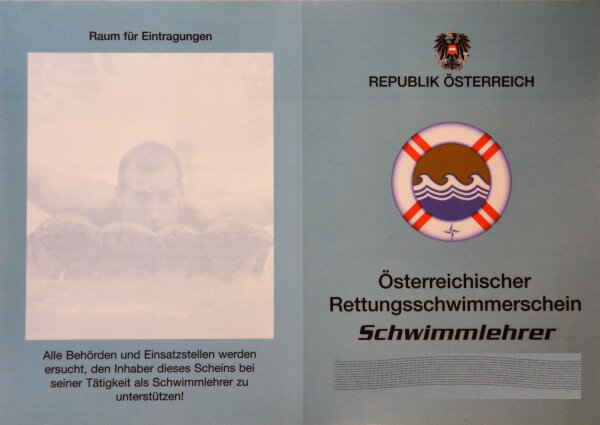 Schwimmlehrer Ausweis