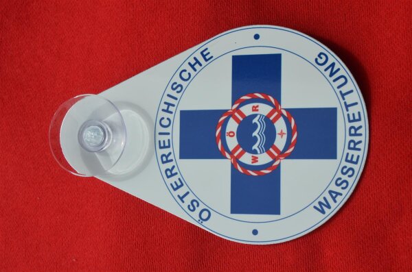 &Ouml;WR Autoschild mit Saugnapf
